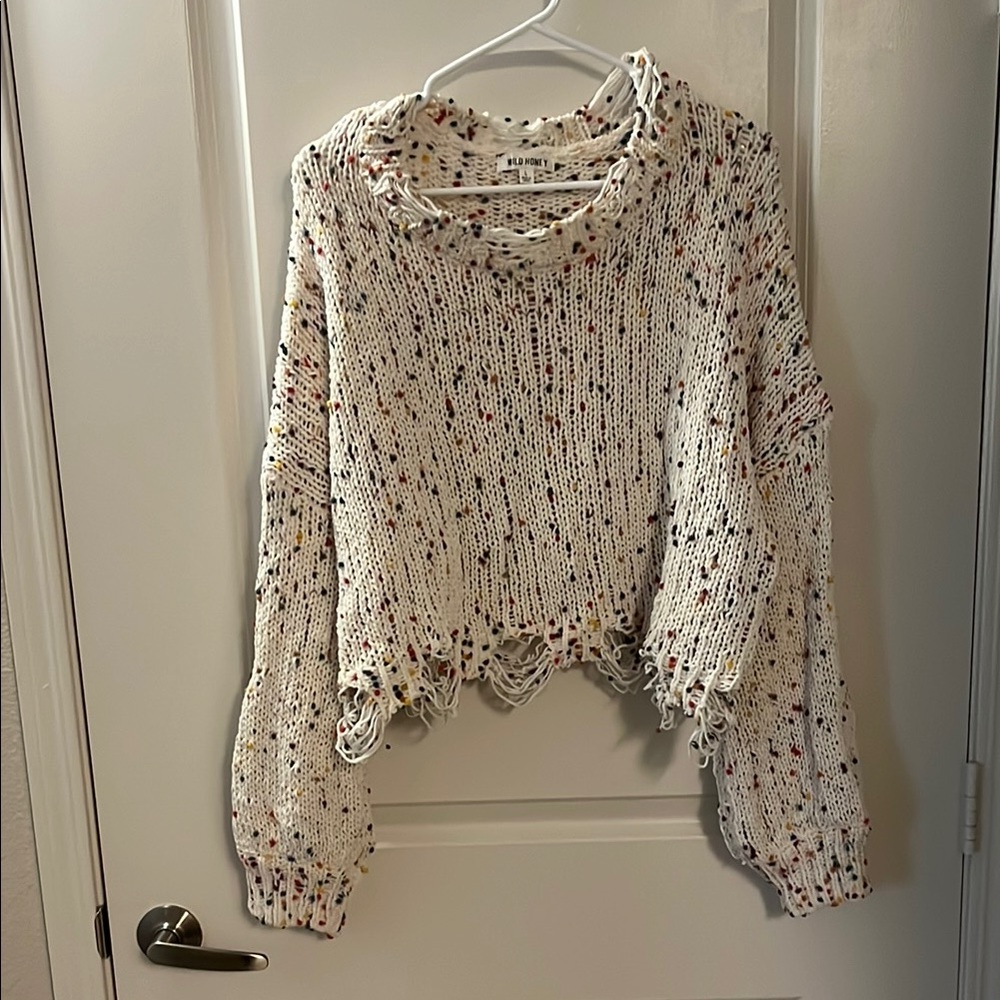 Multicolor Knit Sweater